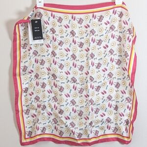 NWT BARBIERI 100% SILK SCARF